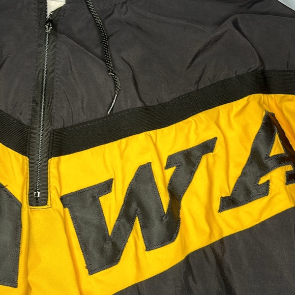 VINTAGE IOWA HAWKS bomber varsity athletic jacket size XL - Picture 3 of 5